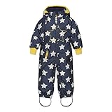 TAPED SEAMS Racoon Baby-Boys Lukas Star Winter Suit Snowsuit, Stars with Yellow, 80