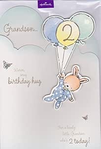 Great Grandson 2nd Birthday Badge Card - Candy Club