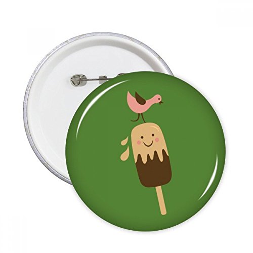 Vêtements décoration badge oiseau smile pour personnaliser une veste en jean