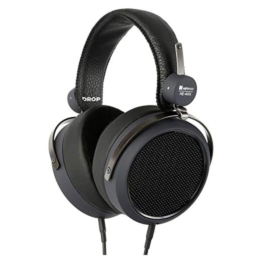 Drop + HIFIMAN HE4XX Planar Magnetic Over-ear Open-back Headphones,midnight-blue