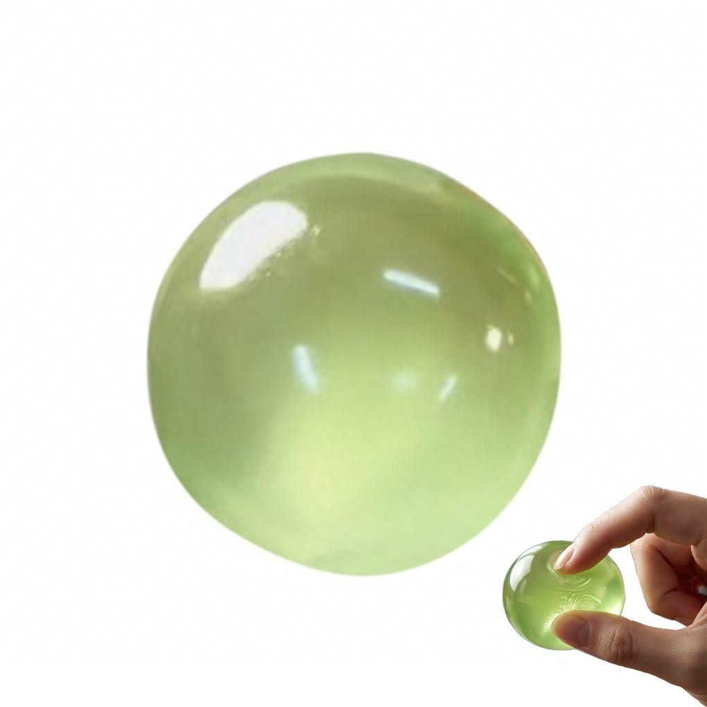 1.57in Green Grape Squeeze Toy - Sugar Gel Fidget Stress Relief for Kids & Adults, Clear Grape Squishy Anxiety Toy - Fruit Squishy Toys Ideal Party Bag Filler for Boys Girls Ages 6 7 8 9 10 11 12