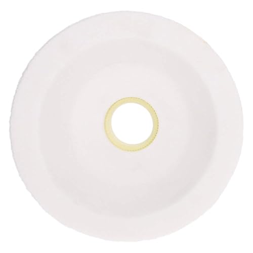 Miniatura 3 de Auniwaig Muelas abrasivas de 3.937 in 80 granos,Ruedas abrasivas de copa blanca abocinada,para herramientas de pulido de superficie