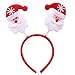 Produktbild Weihnachten Haarreife - Spiralfeder Schneeflocke Cartoon Stirnband Soft Party Cosplay Zubehör