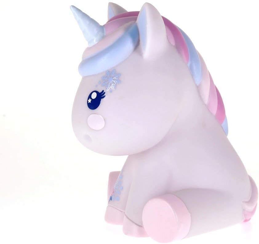 Candy Cloud Set Including 10 cm Unicorn Figurine Snowflakes Model + 1