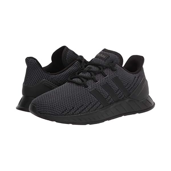adidas mens Questar Flow Nxt Running Shoe, Black/Black/Grey, 8.5 US - Image 8