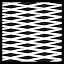 Black on White Cut Diamond