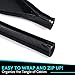 ellostar Cable Management Protection Sleeves for Cord, Reusable Cable Ties, Name Sticker for TV Computer Home Office Entertainment Improvement