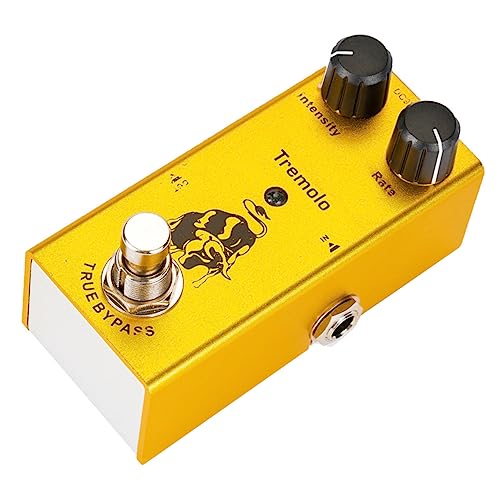 Pédale de tremolo effet vintage guitare électrique et simulateur tubes