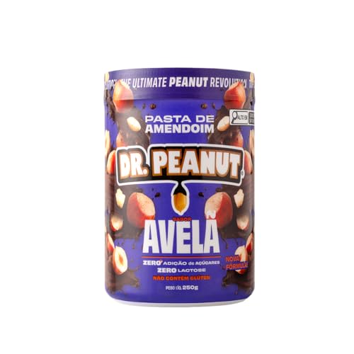 Dr. Peanut Pasta De Amendoim Avelã 250g - Com Whey Protein