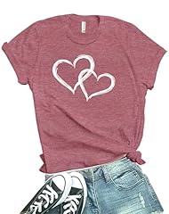 Heather Pink - Hearts Valentines Shirt