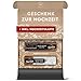 TIMBER TASTE® Salz & Pfeffer Hochzeitsgeschenk Set - Geschenk zur Hochzeit mit Afrikanischem Perlensalz & Schwarzem Pfeffer - Personalisiertes Hochzeitsgeschenk für das Brautpaar - Gewürze Hochzeit