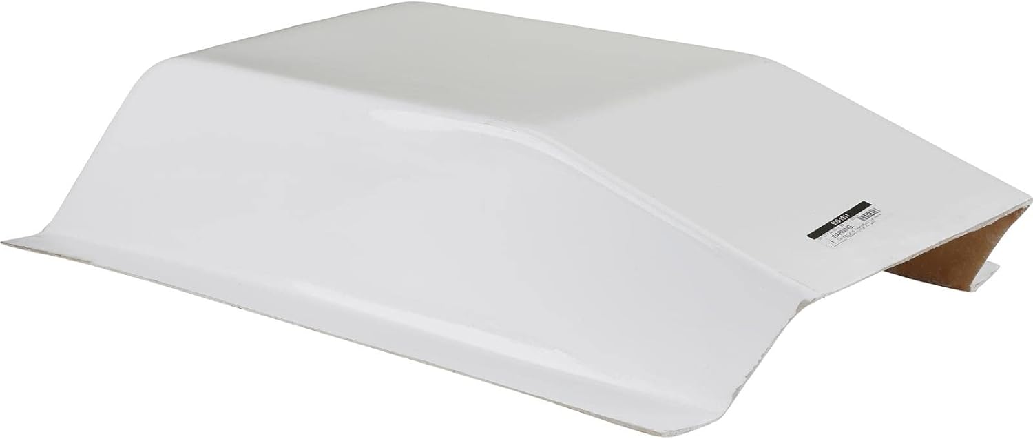 Speedway Motors GM-Style Pro Stock Fiberglass Hood Scoop, 33 x 20 x 7 Inch Universal Drag Racing Scoop with Smooth Gelcoat Finish, Lightweight Component for Custom Hoods