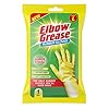 Elbow Grease Rubber Gloves, Super Strong, Durable, Cotton Lined, Soft and Non Slip (1, Large)
