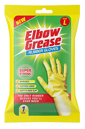 Elbow Grease Rubber Gloves (Large)
