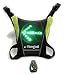 Timgad Gilet LED réfléchissant et Clignotant de sécurité très Lumineux pour Le vélo, Trottinette électrique, Deux Roues, Hoverboard, gyro-Roue, Jogging, Running, Roller, Skate, Course à Pied