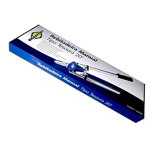 Rebitadeira Manual Vertical 20pol Com 5 Bicos 2,4 A 5,8mm