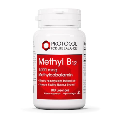 PROTOCOL FOR LIFE BALANCE Methyl B12 1,000 mcg, Brain Health*, 100 Lozenges
