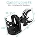 Vive Cup Holder for Walker, Wheelchair, Accessories, Stroller, Adults, Bike, Boat, Desk, Mobility Scooter, Rollator, Electric Wheel Chair - Portable Adjustable Cupholder Attachment, Near Universal Fit
