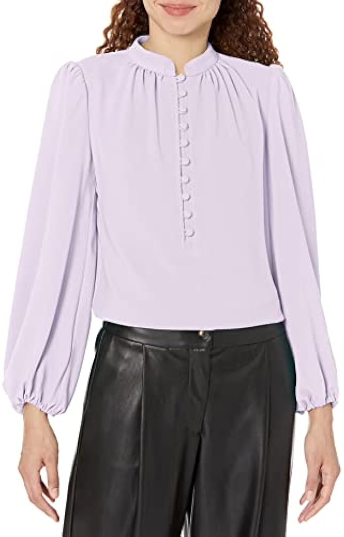 Trina Turk Women's Button Front Blouse