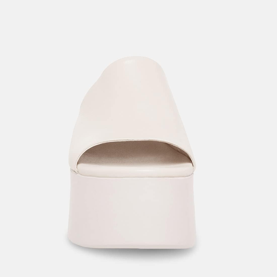 Minshluu Womens Platform Wedge Sandals Peep Open Toe Backless Slip on Wedges Slides - Image 6