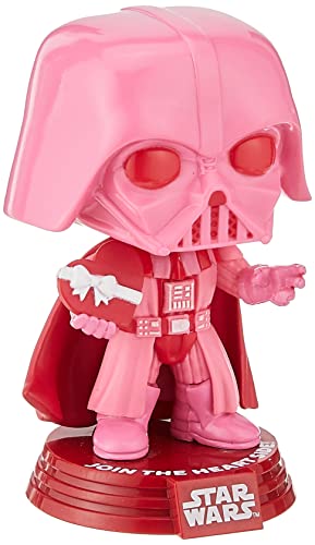 Funko- Pop Star Wars Valentines Vader Con Heart Juguete Coleccionable, Multicolor (52872)