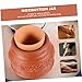 OUNONA Porcelain Moxibustion Pot Moxibustion Can for Safe Therapy Reflexology Tools
