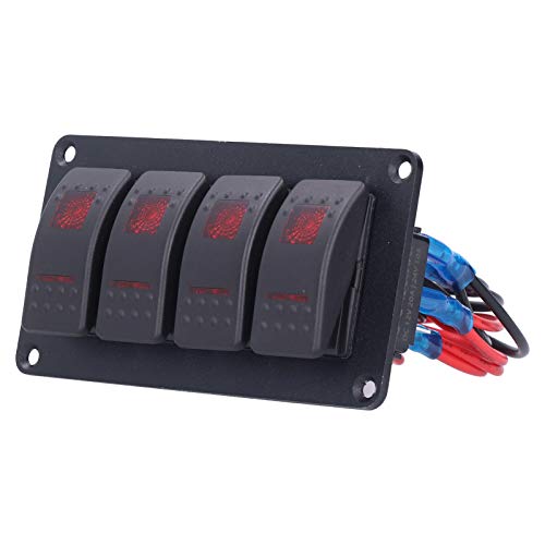 Panel de interruptor con protección contra sobrecalentamiento impermeable