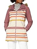 chaquetas snow mujer baratas Lelah Burton Lelah chaqueta de snowboard, Mujer, Rose Brown/Creme Brulee Woven Stripe, S