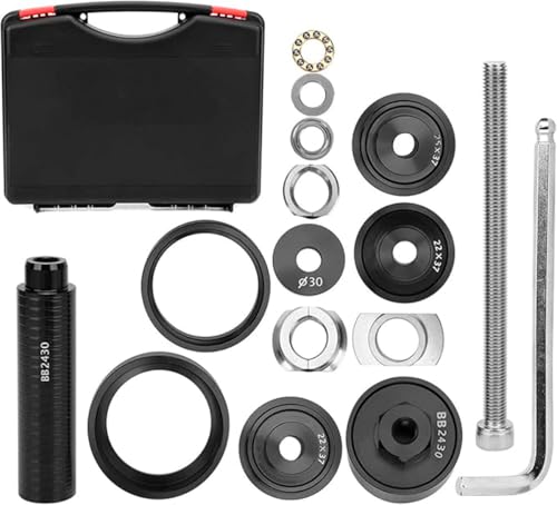 Kit Instalacão Remoção De Rolamentos Bicicleta Bike Press Fit Pró o Mais Completo Da Categoria De Fe