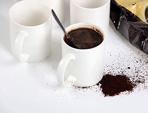 Image of Clay Craft - 330ml - White Coffee /Milk /Tea Mug - Glossy (Set of 2)