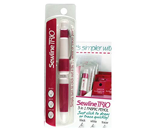 Premium Quality Sewline Trio Multi Function Pencil Fabrics Quilting Notion