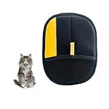 KQUQK Cat Shedding Tools，Pet Hair Remover Electrostatic Gloves, Reusable Cat Hairs Remover for Bed Sheets Couch Clothes Carpet Car Seat (Black165)