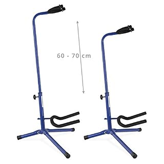 Classic Cantabile GS-30 BU Support pour guitare Bleu - Les Beatles, Paul McCartney, John Lennon, RIngo Starr, George Harrison Classic Cantabile GS-30 BU Support pour guitare Bleu – Image 4