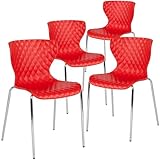 Flash Furniture 4 Pack Lowell...