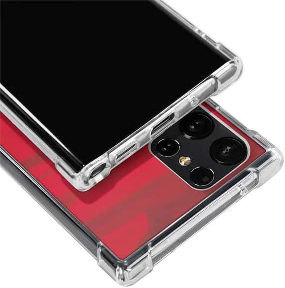 Skinit Clear Phone Case Compatible with Galaxy S24 Ultra - Officially Licensed NFL Kansas City Chiefs Design