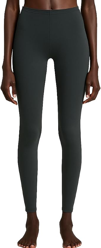 Lands End Womens Thermaskin Lightweight Baselayer Legging Full Length Thermal Pant with Heat-Generating Fabric