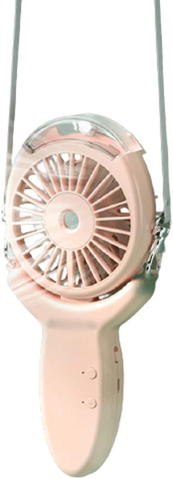 Portable Desk/Neck/Handheld Fan,Portable Mini Fan,USB Cooling Fan,Desk Fan for Bedroom/Home,Handheld/Neck Fan for Outdoor High Wind (Color : Green)