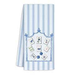 Blue Mahjong Single Pattern