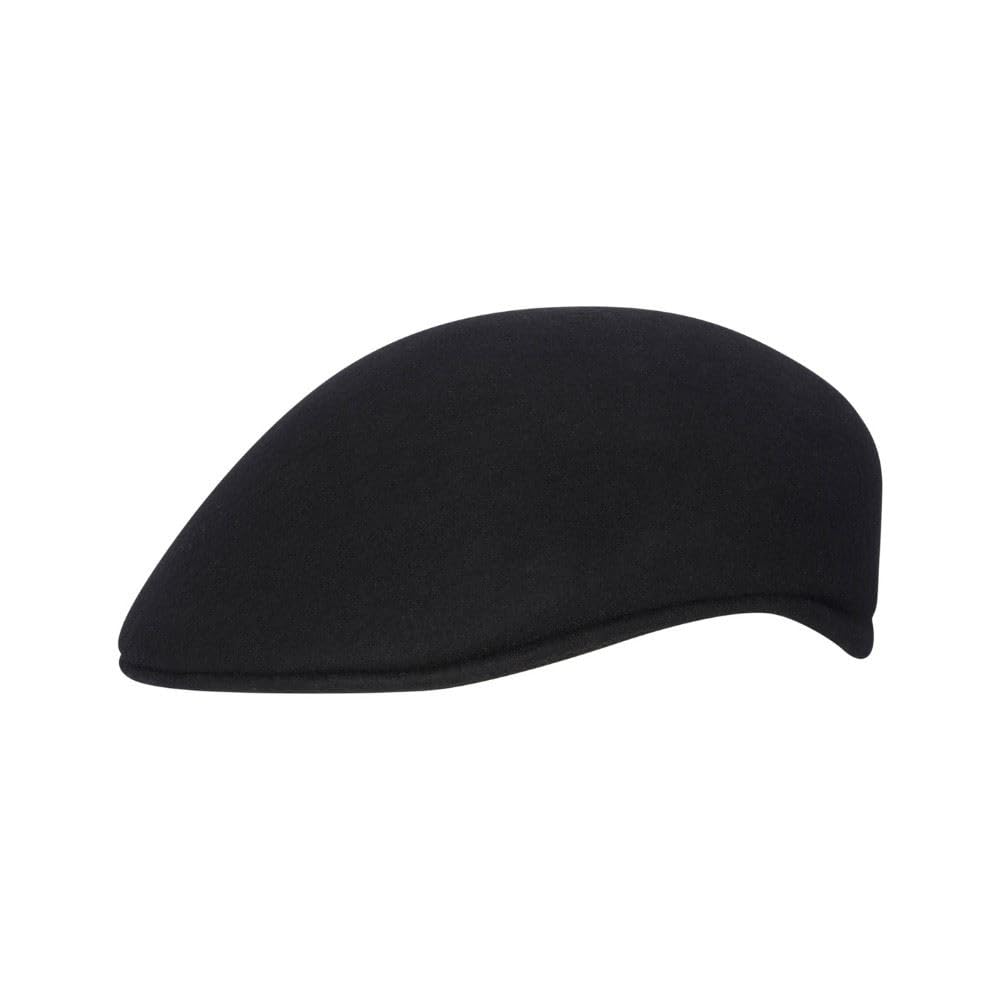 WALKER AND HAWKES - Wool Felt Lostock Flat Cap - Black - XL (60cm)