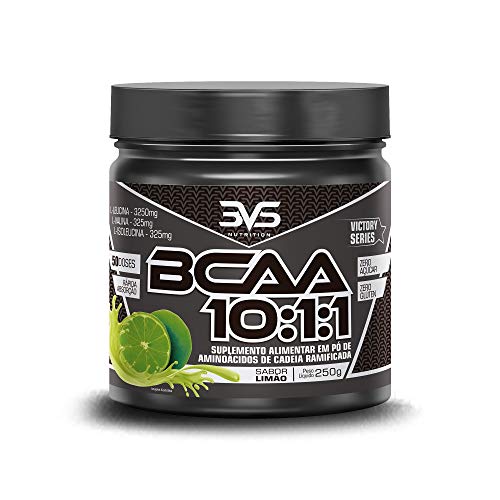 BCAA em pó 10: 1: 1 (3, 9g por dose) - Limão, 3VS Nutrition, 250g