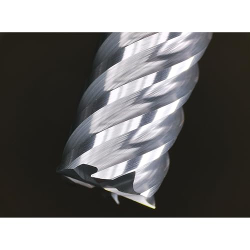Image of Tools Carbide End Mills,6 Flute Square Milling Cutter,High Helix Angle for High Hardness Steel Finshing Milling Processing - 1 /4 Shank (1 /4-2.5 inch 1PCS)