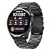 ZGZYL I29 Watch Smart Watch Bluetooth Call Playback MP3, Tracker De Remise en Forme avec Pression Artérielle Récompense Cardiaque Moniteur Oxygène De Sang, Podomètre, Montre De Sport Imperméable,B