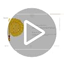 Image of Handmade and Decorative Orange Hand Fan with Wooden Handle for Cool Air, Home Dcor and Travel Use Vinjano /Pankhi - Return Gift,[Mother's Day Gift]