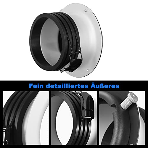 Soonpho SN-707 Bowens Mounts zu Profoto Adapterring-Konverter Adapterkonverter Legierung für Profoto Mount für Bowens Mount Dauerlicht Blitzlicht Softbox Fotolicht Monolight