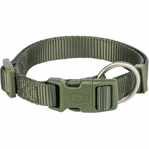 TRIXIE Premium-Halsband, XS-S, 22-35 cm/10 mm, Olivgrün