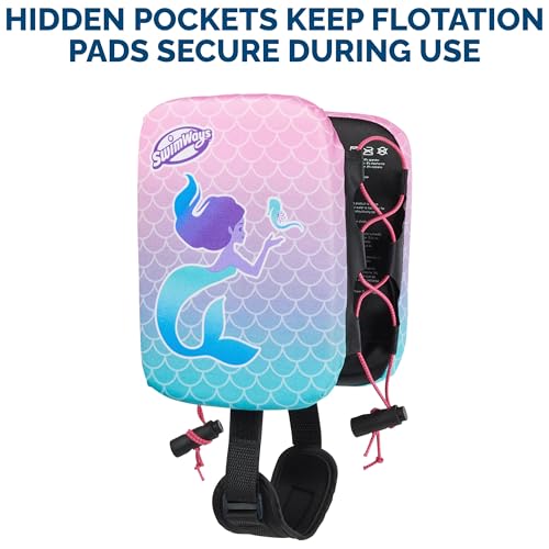 SwimWays Mermaid Power Swimr Adjustable Life Jacket for Swim Training - image 5