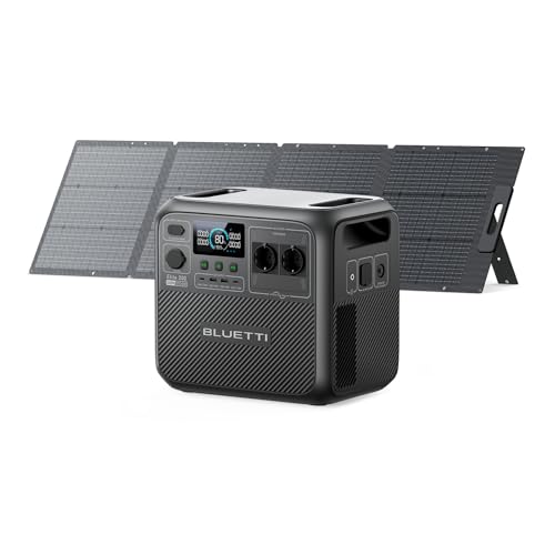 BLUETTI Elite 200 V2 Tragbare Powerstation mit 200W Solarpanel,...