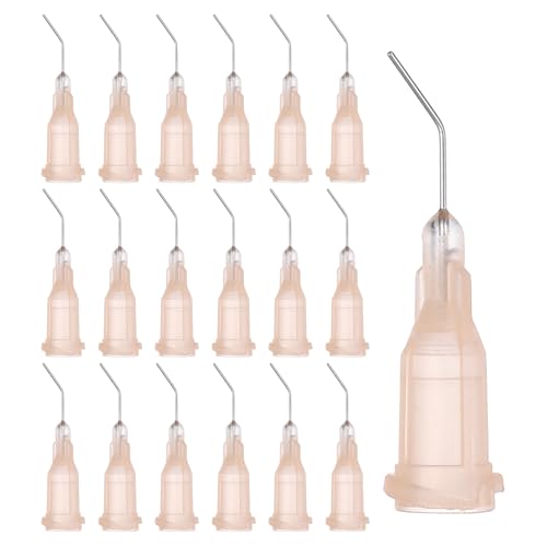 Agujas de dispensación Luer Lock PATIKIL de 0.5 pulgadas para rellenar tinta y aceite