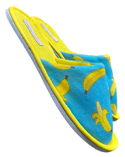 Travelkhushi Designer Quirky Funky Banana Home Slippers & Flipflops House Bedroom Carpet Resort Hotel Indoor Slides For Women & Men Winter & Summer (B0C8CLVXC8) Amazon Price History, Amazon Price Tracker