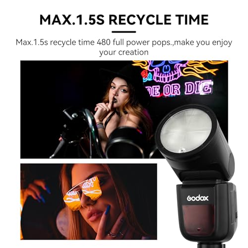 Flash Godox V1 Para Canon